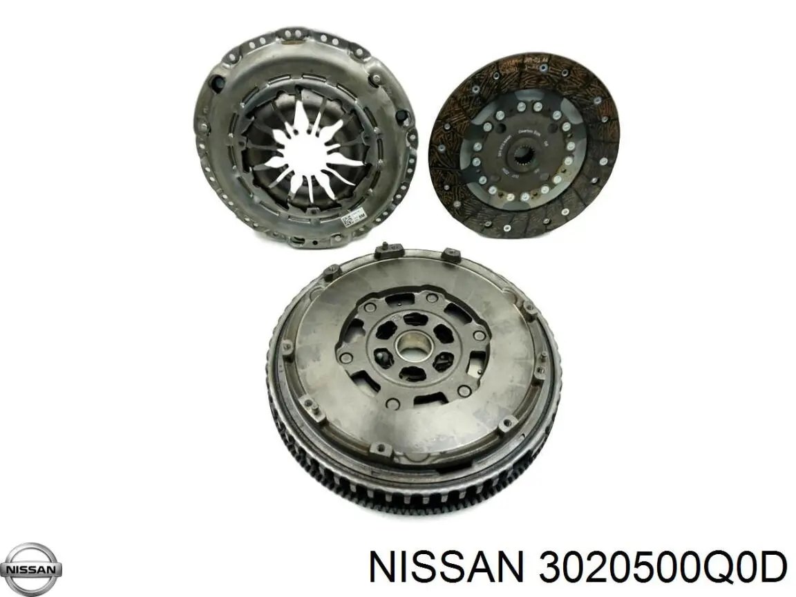 Пелюстковий кошик зчеплення Nissan/Infiniti 3020500Q0D ціна, від 61.59 USD