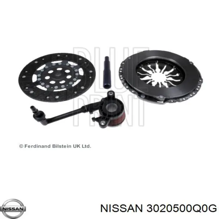 Купити 3000951607 Sachs Комплект зчеплення (диск, корзина, підшипник)