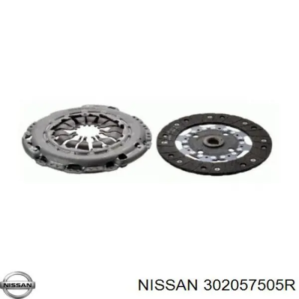 Купити 302057505R Nissan/Infiniti Комплект зчеплення (диск, корзина, підшипник)