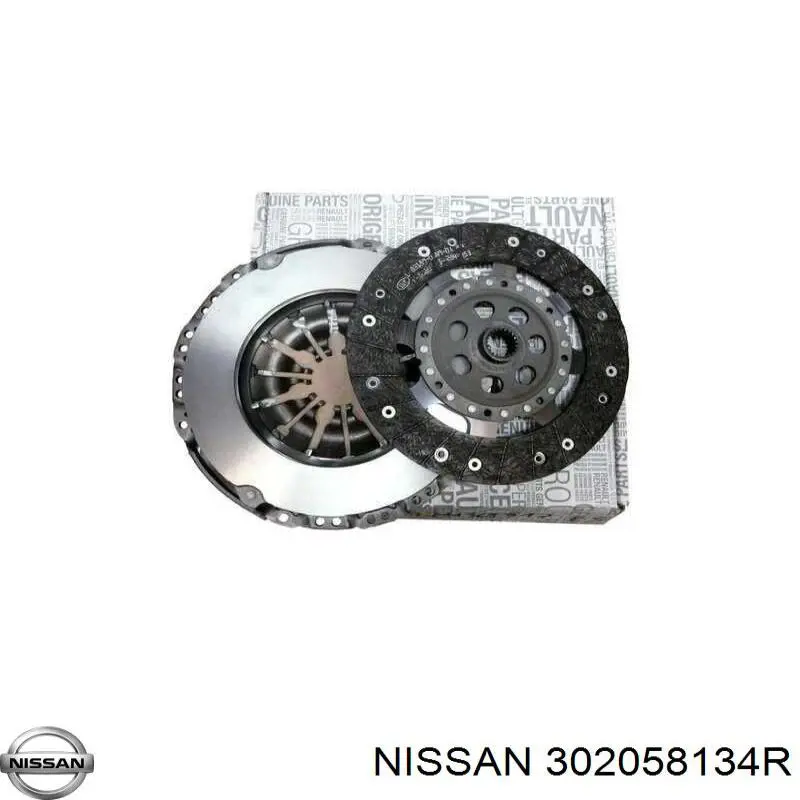 302058134R Nissan комплект зчеплення (3 частини)