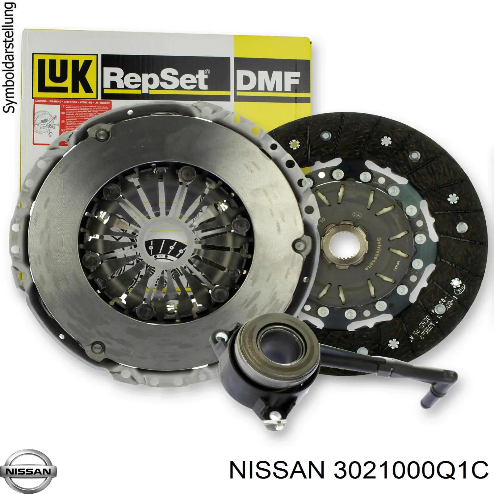 Корзина зчеплення 3021000Q1C Nissan