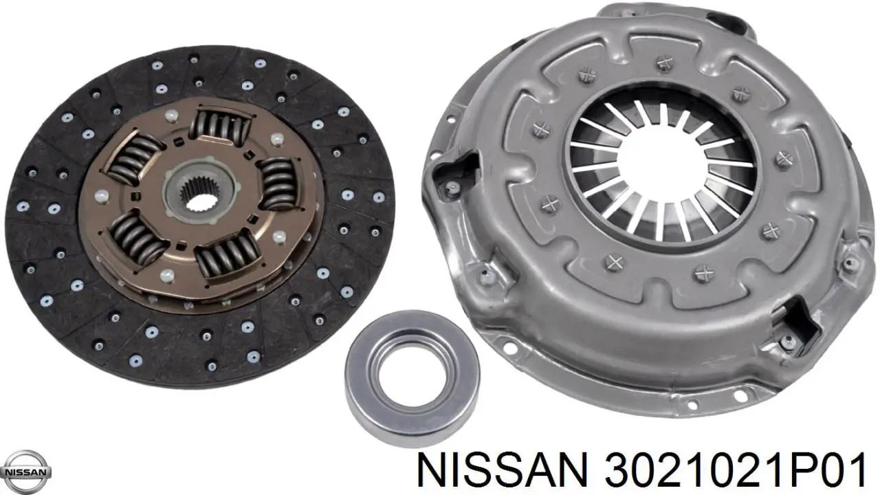 Купити 3021021P01 Nissan/Infiniti Корзина зчеплення
