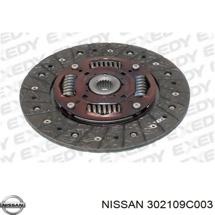 Корзина зчеплення 302109C003 Nissan