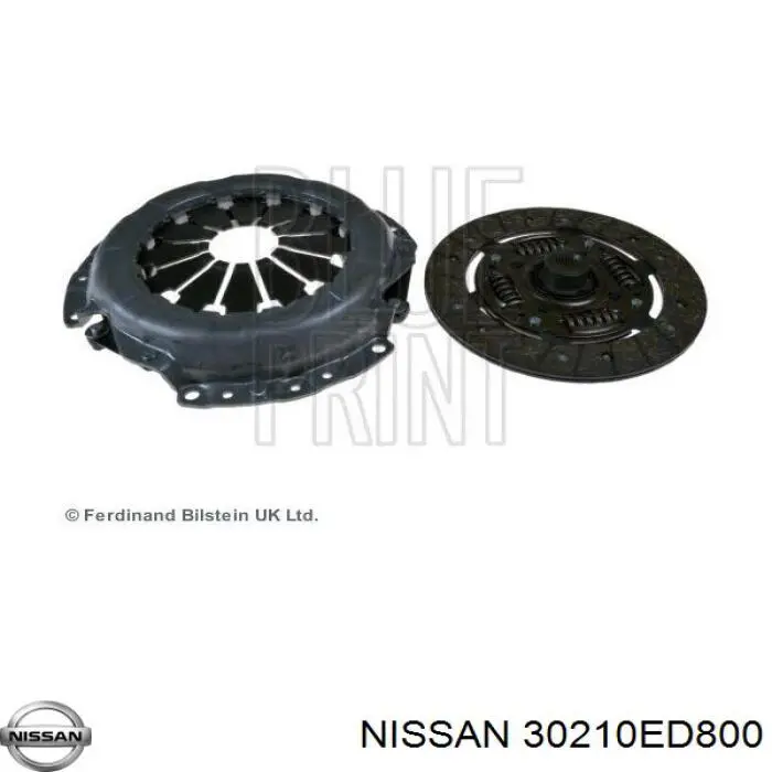 Корзина сцепления nissan qashqai/tiida/note 07- 1.6 на Nissan Micra K12