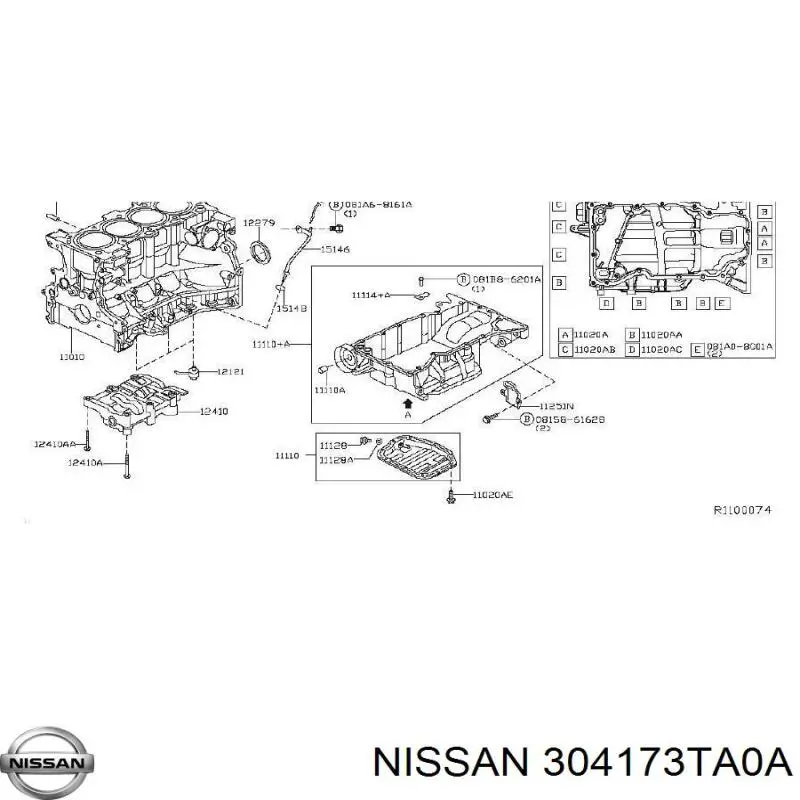 304173TA0A Nissan/Infiniti 
