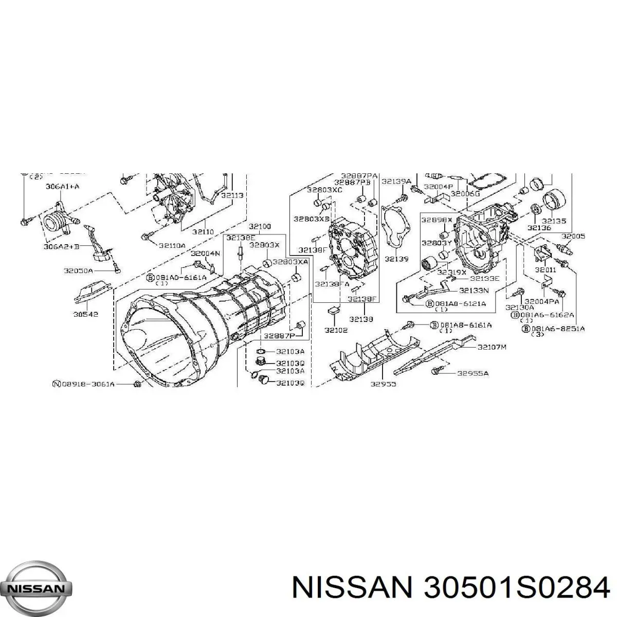 30501S0284 Nissan/Infiniti 