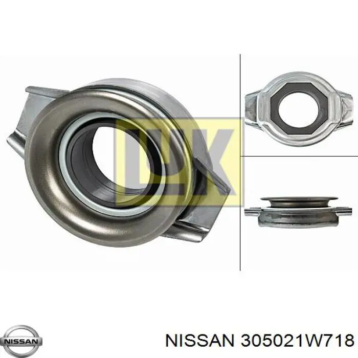 Вижимний підшипник Nissan/Infiniti 305021W718 ціна, від 18.51 USD