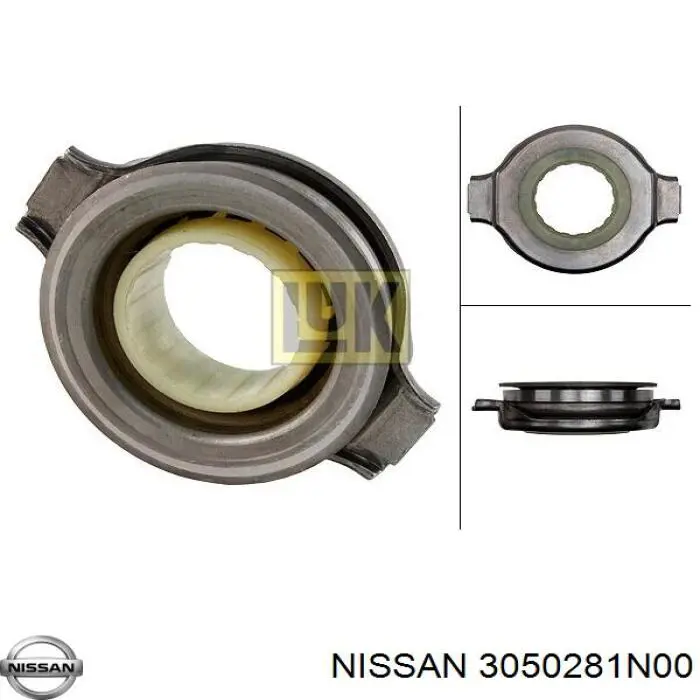 3050281N00 Nissan підшипник вижимний зчеплення