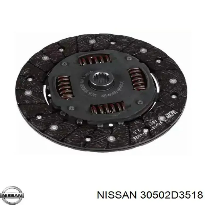 Підшипник вижимний зчеплення 30502D3560 Nissan