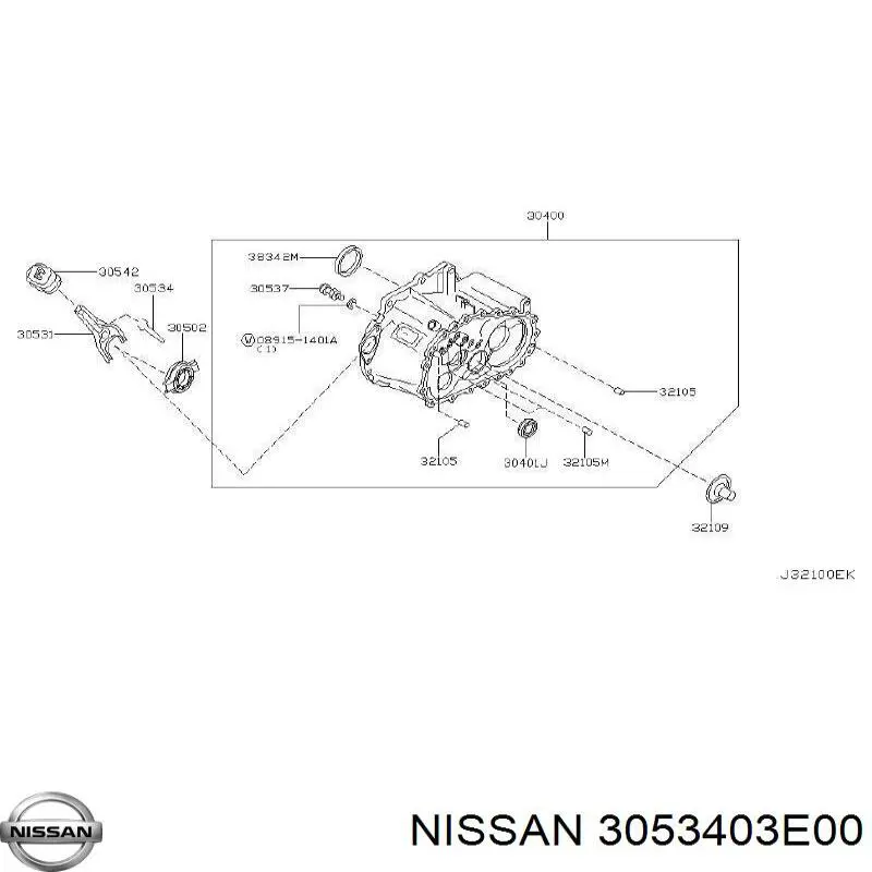 Пружина задніх барабанних гальмівних колодок Nissan/Infiniti 3053403E00 ціна, від 1.50 USD