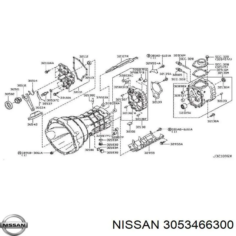  3053466300 Nissan