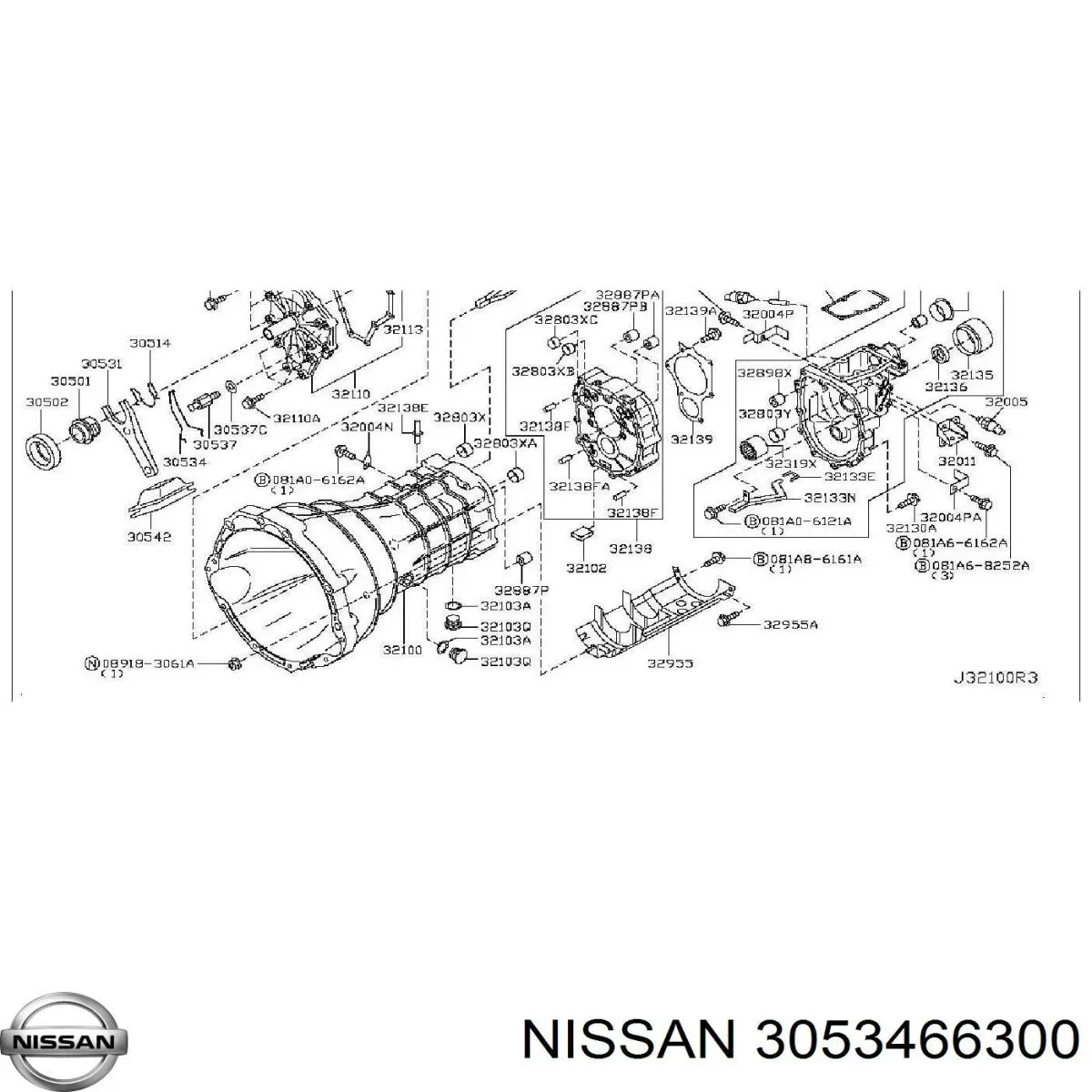 Купити 3053466300 Nissan/Infiniti 