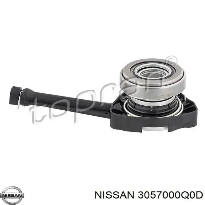 3057000Q0D Nissan/Infiniti Робочий циліндр зчеплення в зборі з витискним підшипником