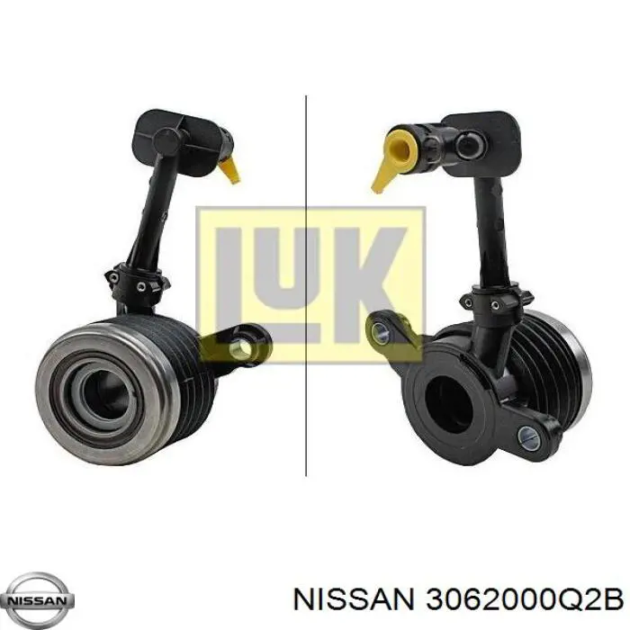 Купити 3062000Q2B Nissan/Infiniti Робочий циліндр зчеплення в зборі з витискним підшипником