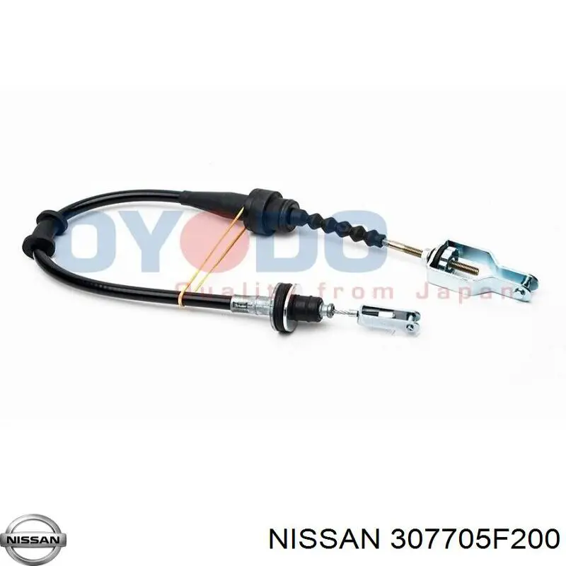 Трос сцепления nissan micra 00- на Nissan Micra K11