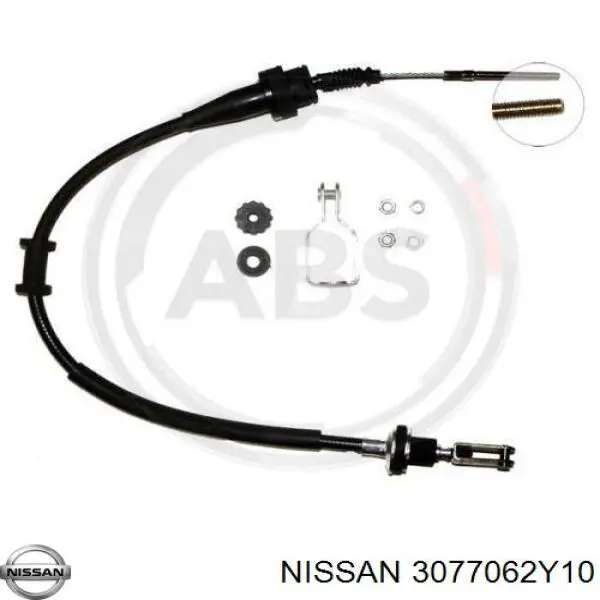 Трос зчеплення Nissan/Infiniti 3077062Y10 ціна, від 11.40 USD