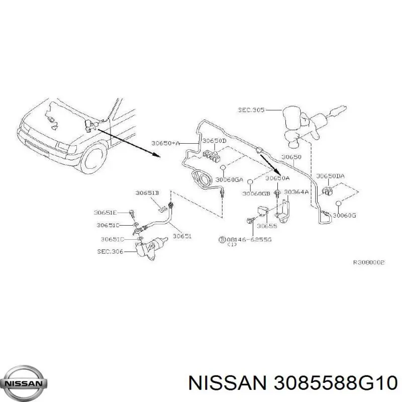  3085588G10 Nissan