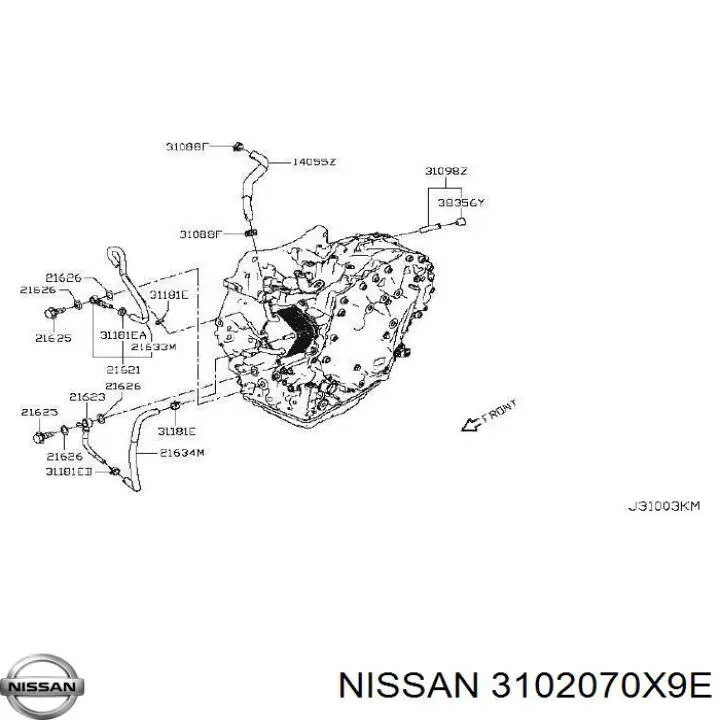  310203VX9E Nissan