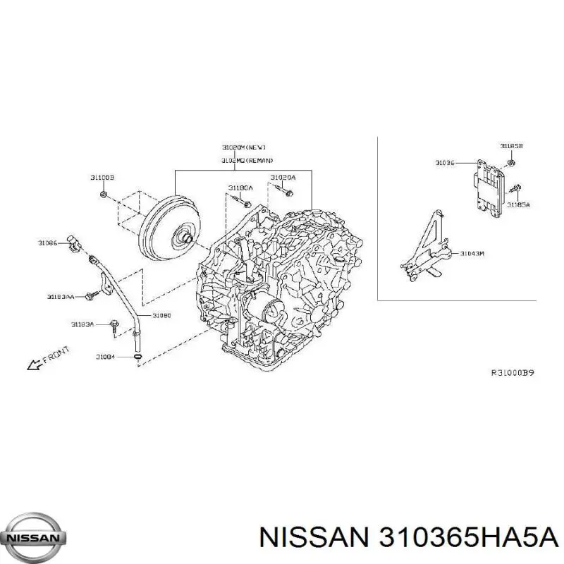  310365HA5A Nissan