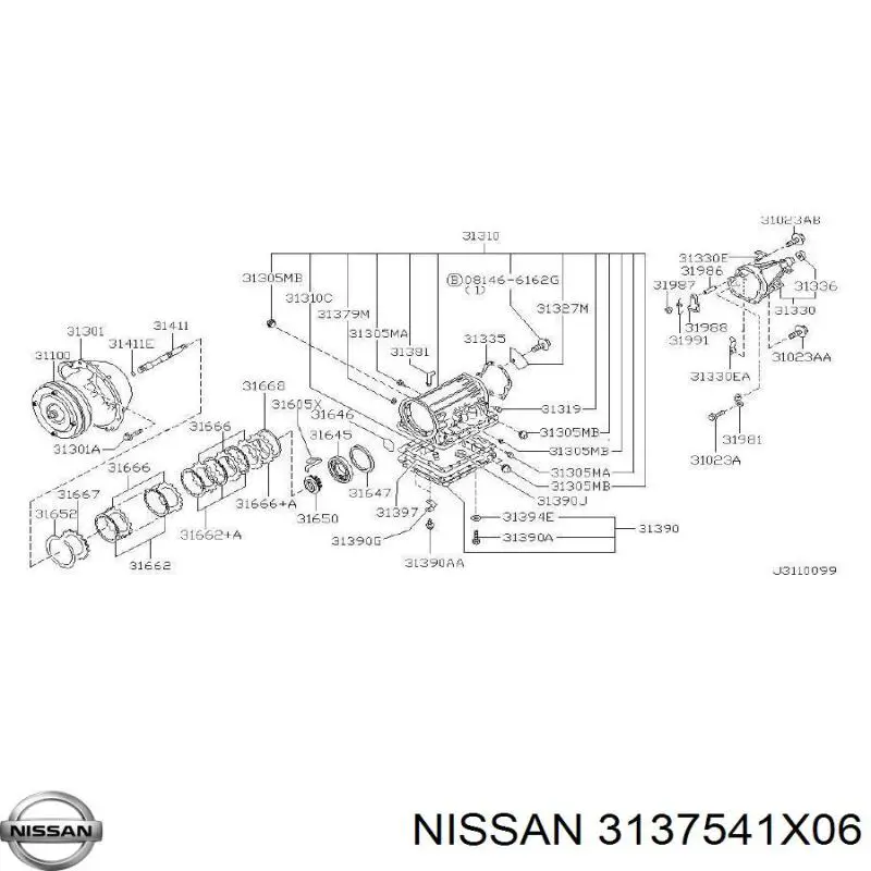  3137541X06 Nissan/Infiniti