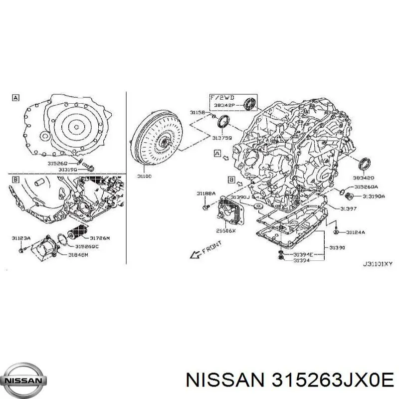  315263JX0E Nissan