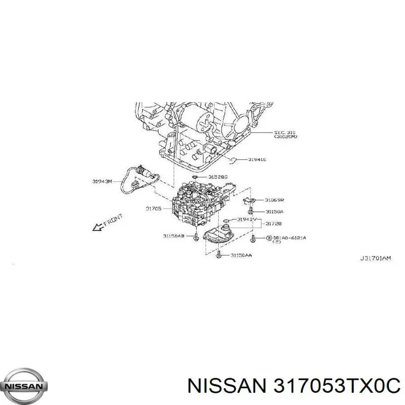 317053TX0C Nissan/Infiniti 