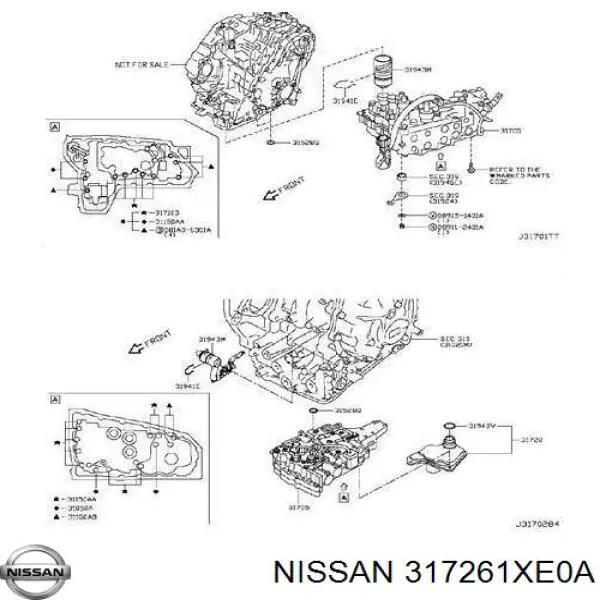 Масло в коробку автомат на Nissan Teana  J32