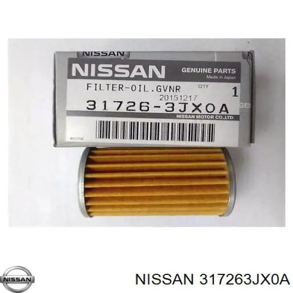 Фільтр коробки автомат Nissan/Infiniti 317263JX0A ціна, від 11.02 USD