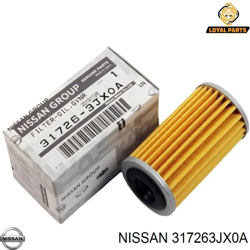Купити 317263JX0A Nissan/Infiniti Масло і фільтр в коробку автомат 