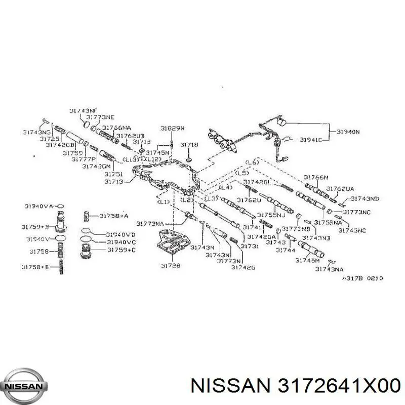  3172641X00 Nissan