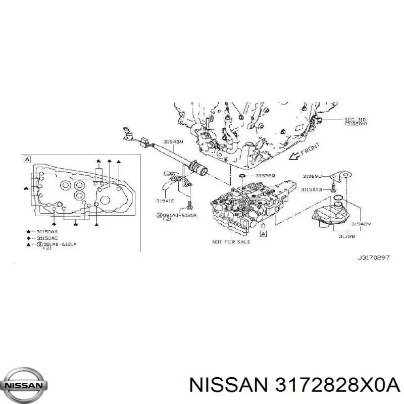 Купити TAN1403 Topsauto Масло і фільтр в коробку автомат 