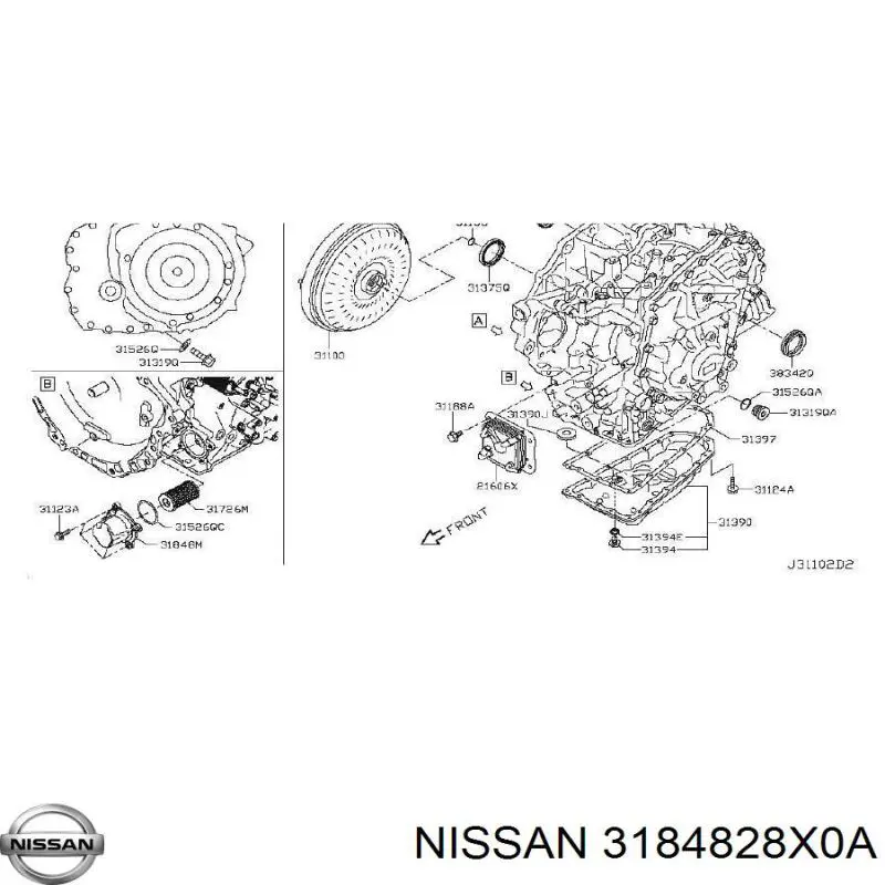 3184828X0A Nissan/Infiniti 