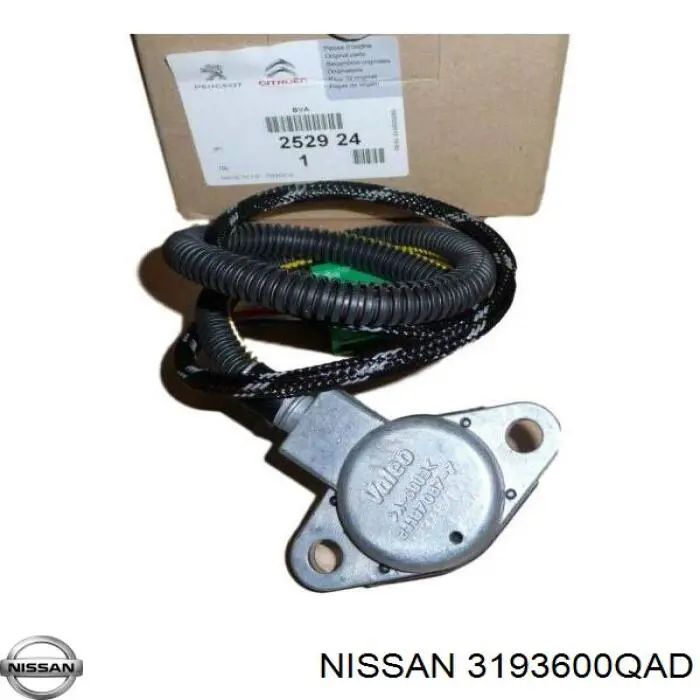 3193600QAD Nissan/Infiniti Датчик показника тиску масла