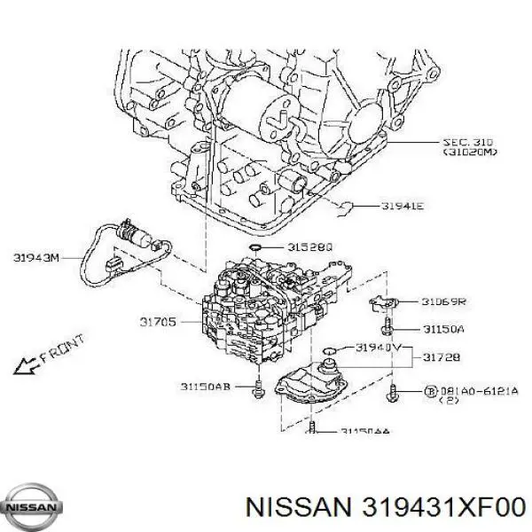  319431XF00 Nissan