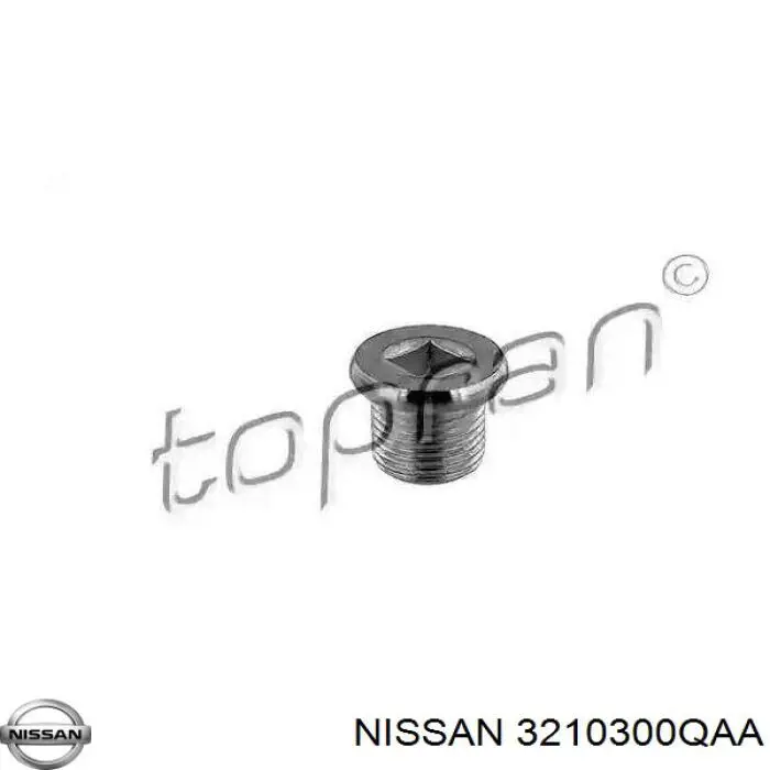 Пробка піддона двигуна Nissan/Infiniti 3210300QAA ціна, від 1.70 USD