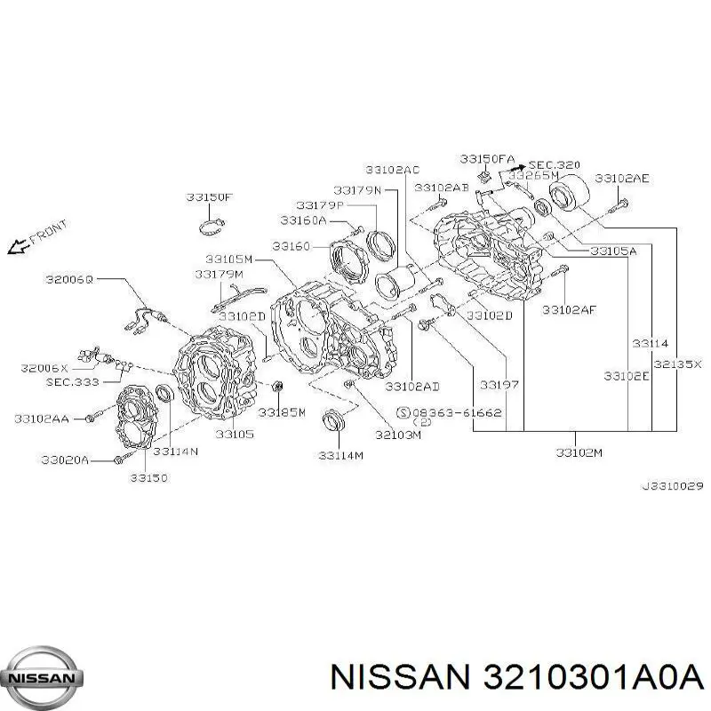 3210301A0A Nissan/Infiniti 