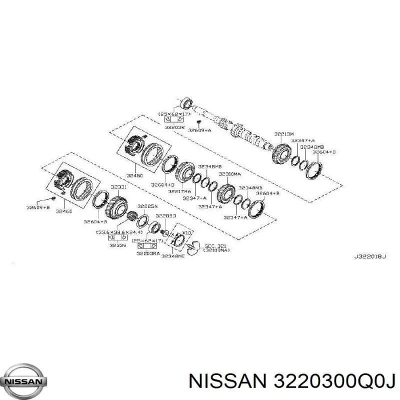 3220300Q0J Nissan/Infiniti 