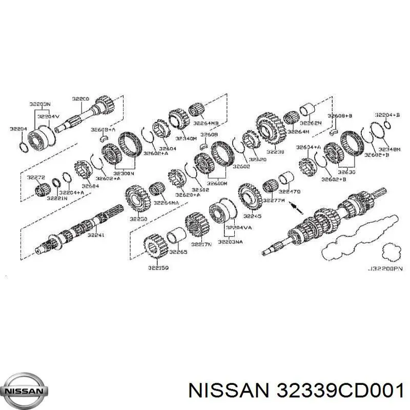  32339CD001 Nissan