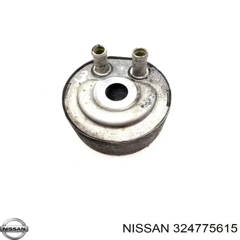 Радіатор масляний (холодильник), під фільтром 324775615 Nissan/Infiniti