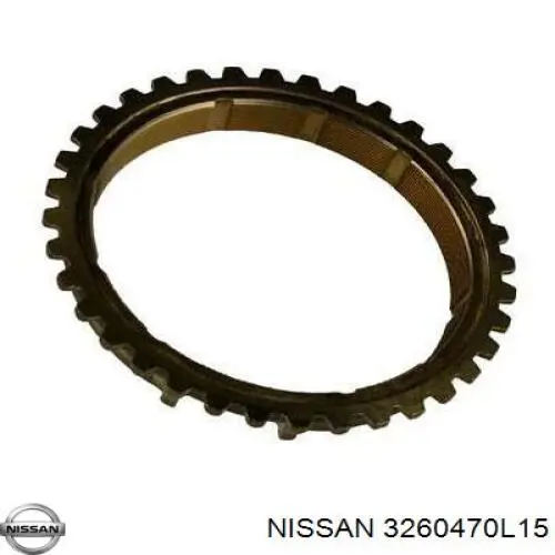 Кільце синхронізатора Nissan/Infiniti 3260470L15 ціна, від 41.28 USD