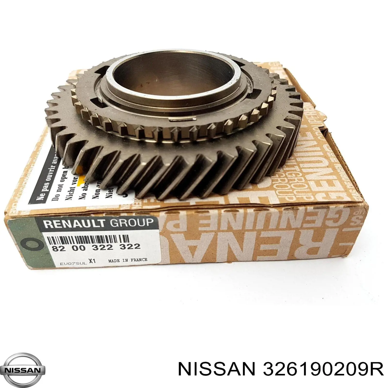 326190209R Nissan кільце синхронізатора