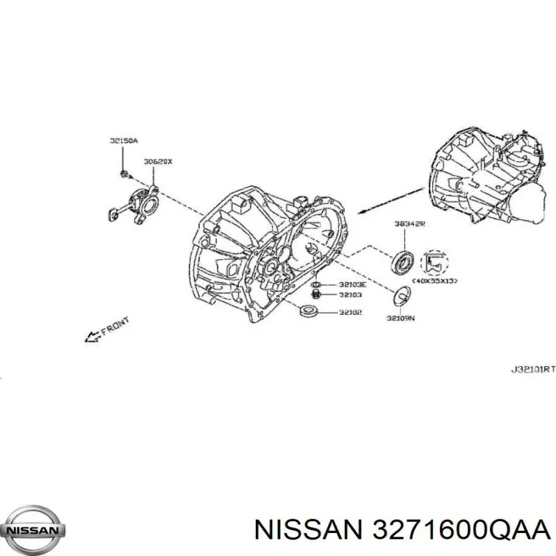  3271600QAA Nissan