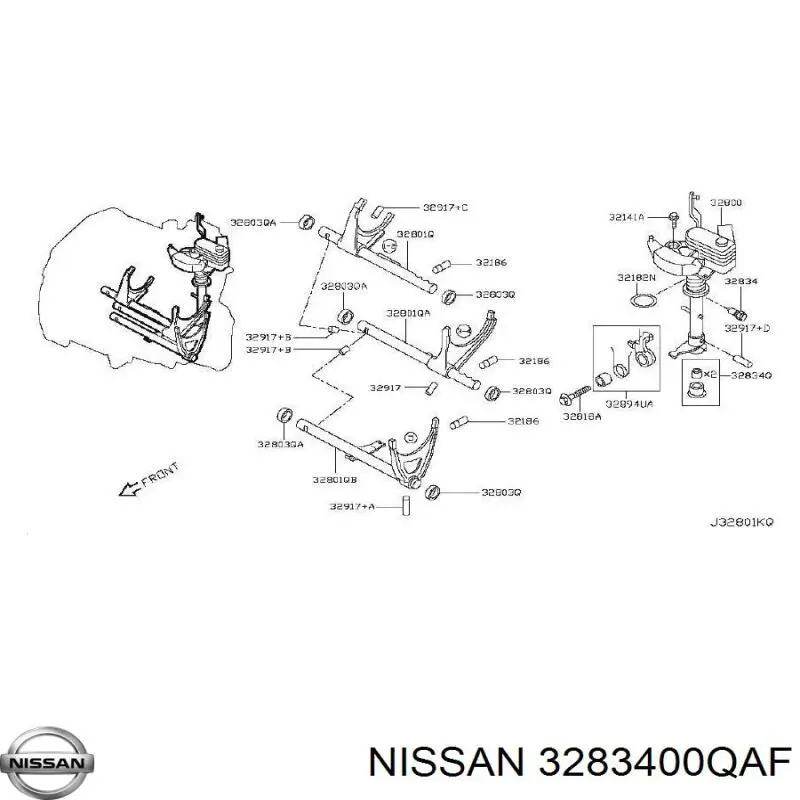 3283400QAF Nissan 