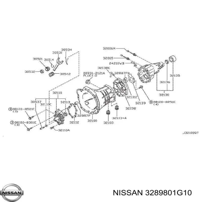 3289801G10 Nissan/Infiniti 