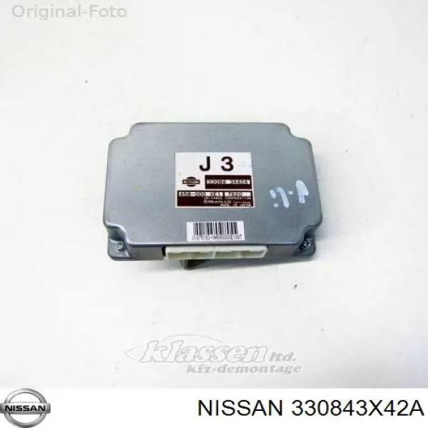 330843X42A Nissan/Infiniti Модуль керування роздавальної коробкою