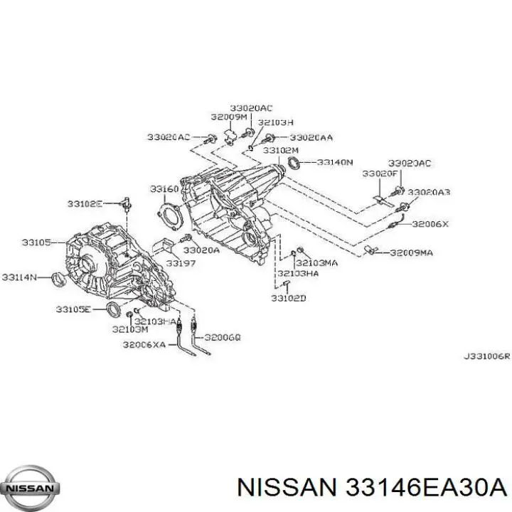  Nissan/Infiniti 33146EA30A ціна, від 15.79 USD