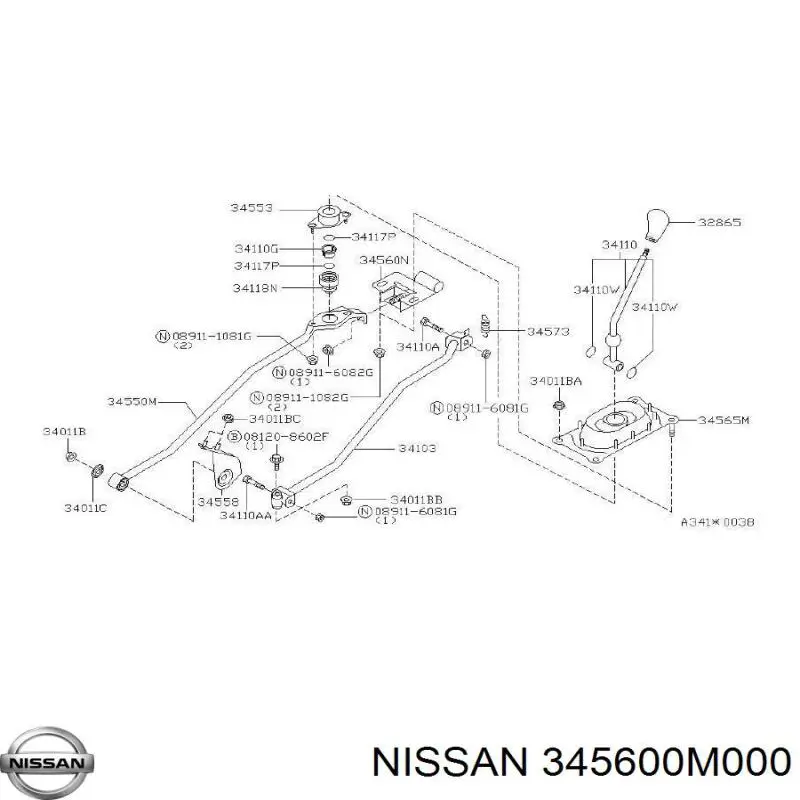 345600M000 Nissan/Infiniti 