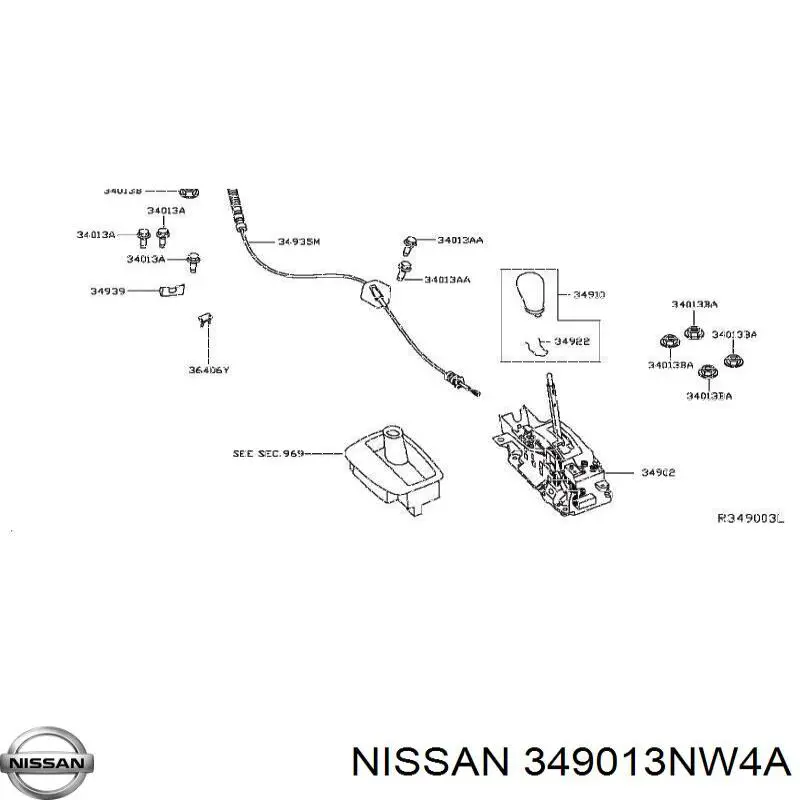  349013NW4A Nissan