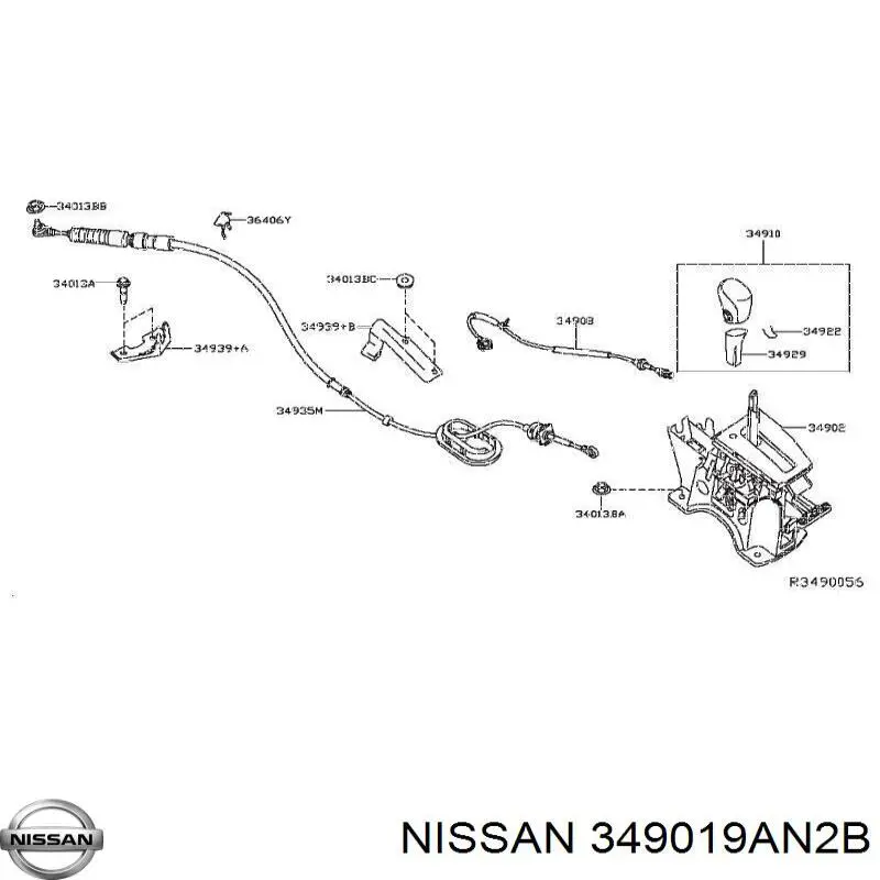  Nissan/Infiniti 349019AN2B ціна, від 19.43 USD
