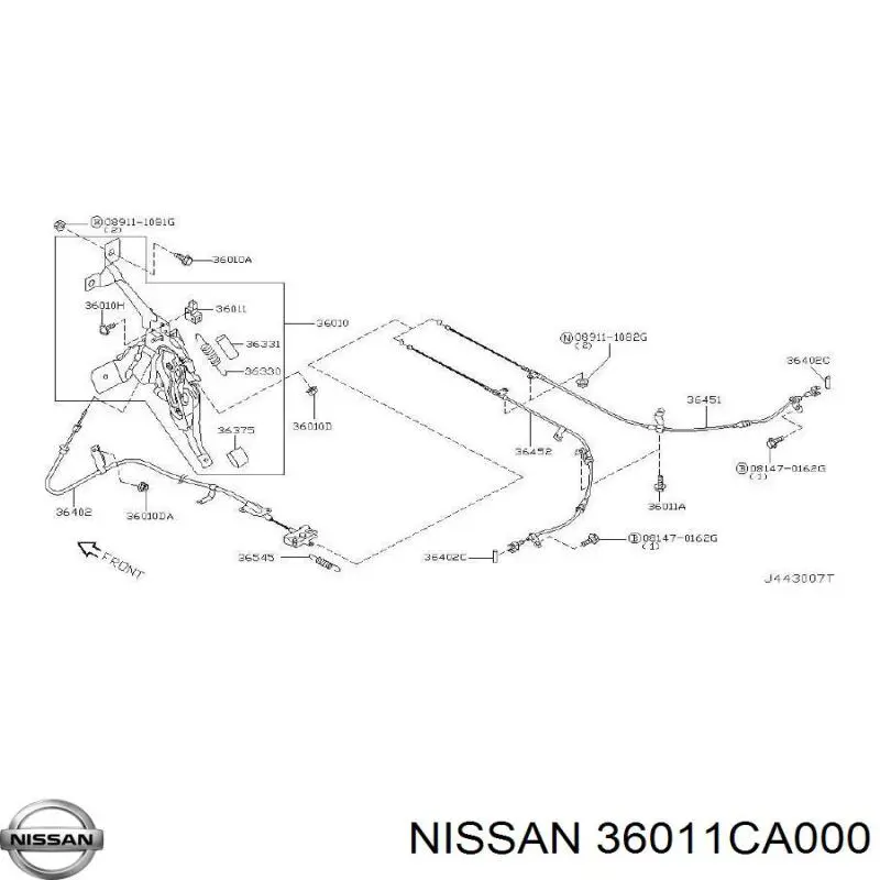 36011CA000 Nissan/Infiniti 